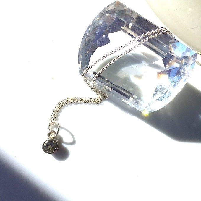 【一点物】SV925✦3月の誕生石✦⋆.·海の精の宝物 - アクアマリンpetiteネックレス⋆.·✦