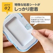 EDISONmama(エジソンママ) ビタット ミッフィー ホワイト おむつ用品 おむつ交換シート おしりふきやウェットシートのふた レギュラーサイズ 貼ってはがせる 繰り返し使える 片手で取り出せる 乾かず 密着