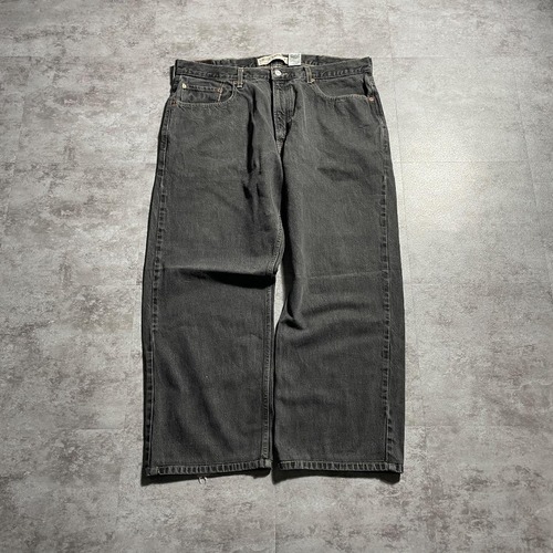【W38 L30】 usa levi's 先染ブラック リーバイス 569