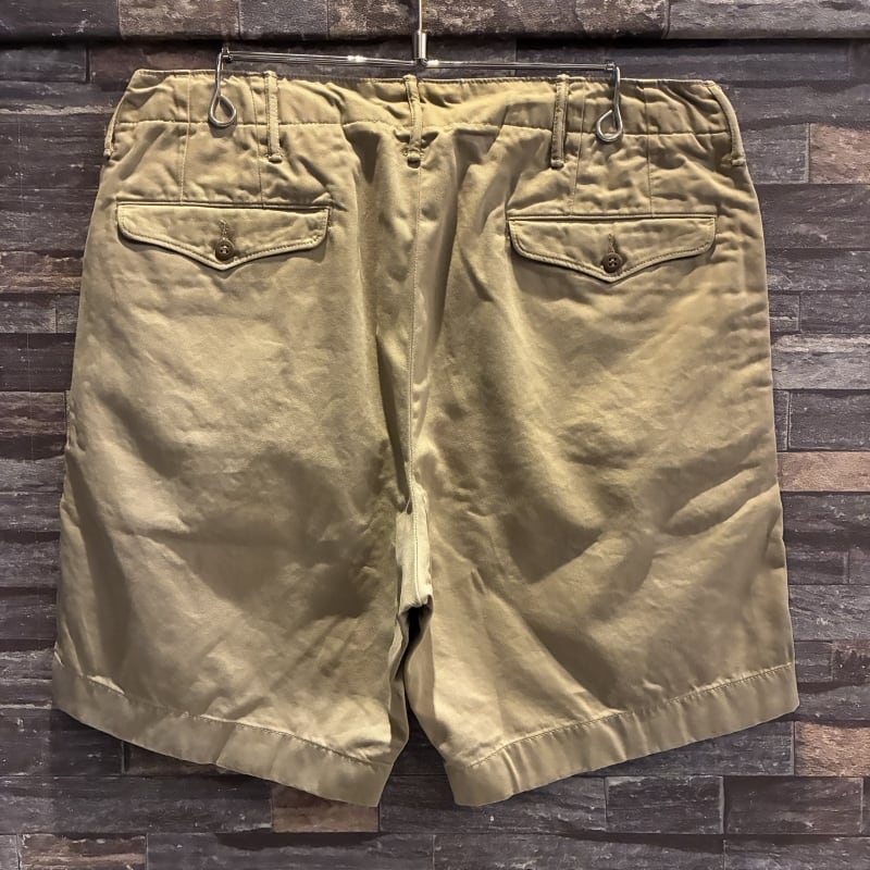 RRL OFFICER CHINO SHORTS BEIGE | safarionline