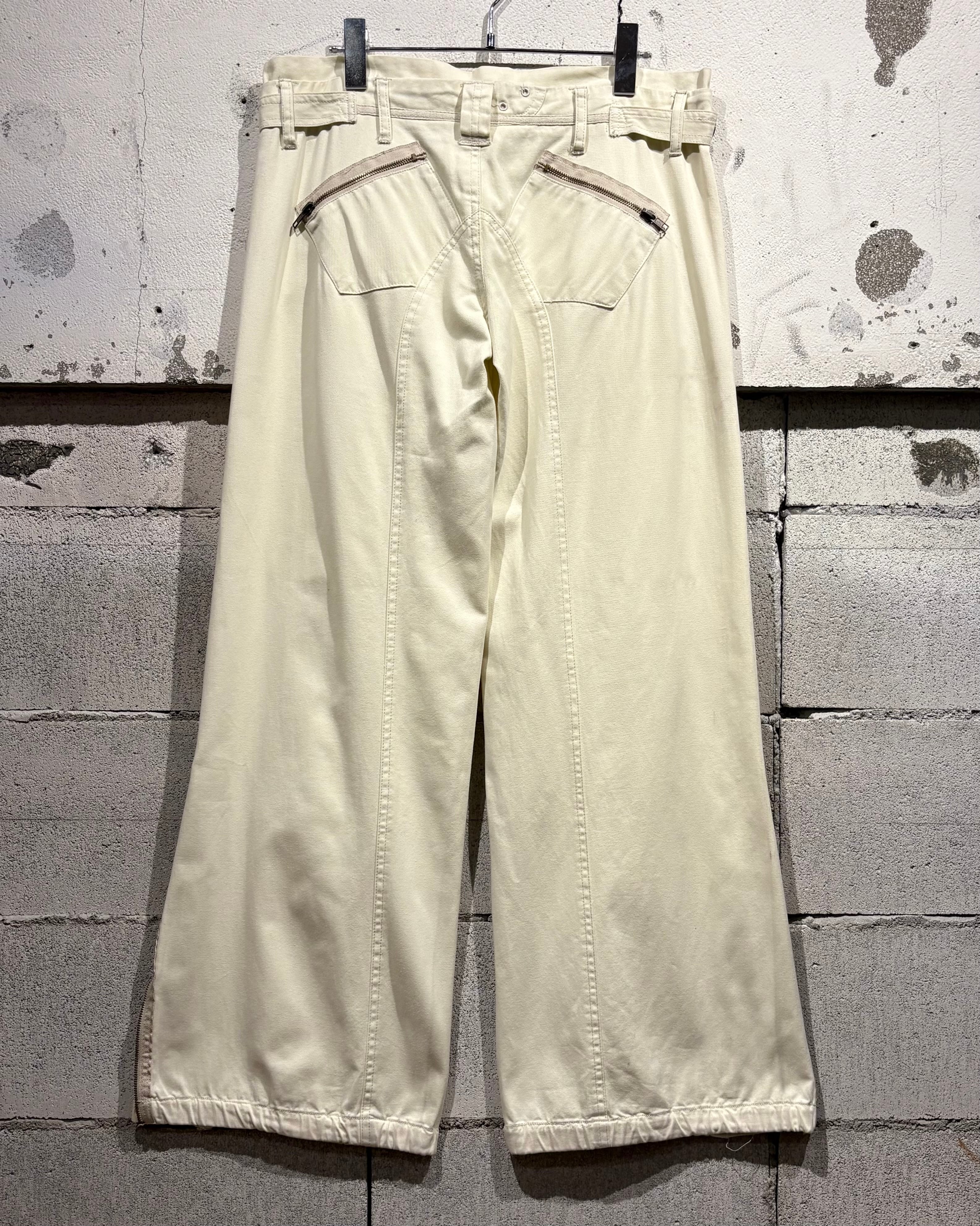 Caka otto】Pocket × Zip Gimmick Vintage Rave Pants | Caka(カカ