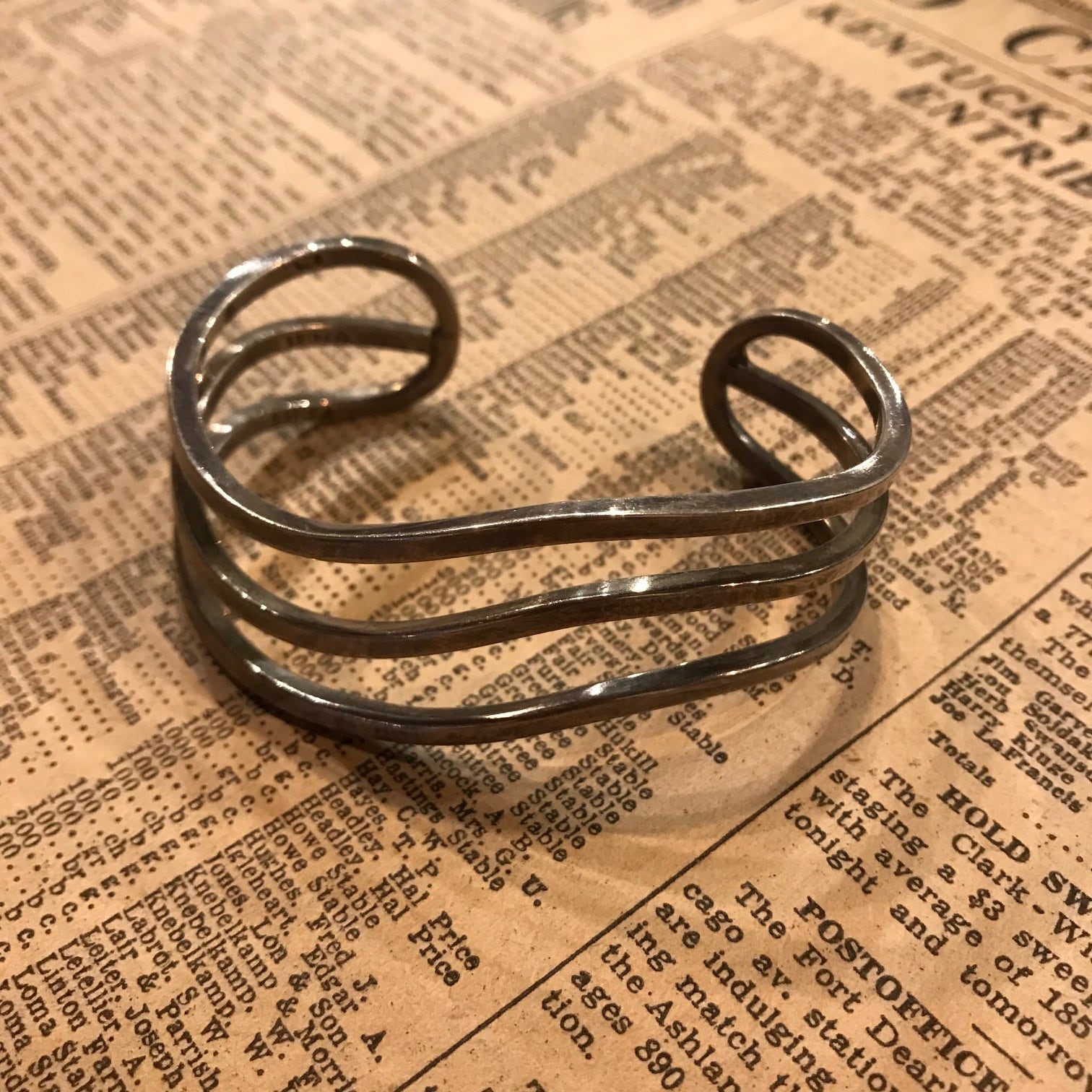 お値下げには対応しておりませんvintage mexican jewelry silver cuff