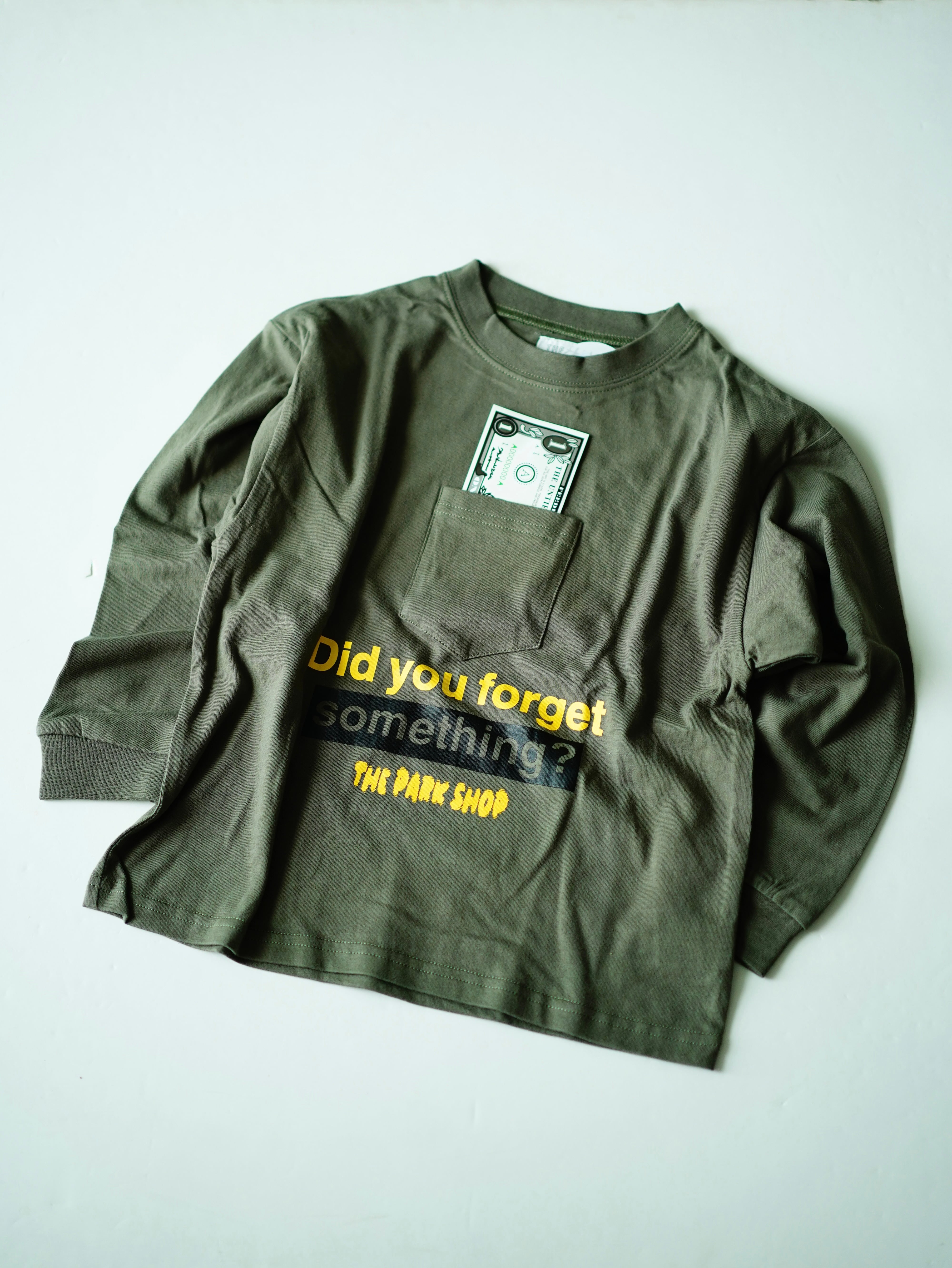 THE PARK SHOP 25AW 〉 PLAY DOLLAR L/SL（TPS-874） / OLIVE | 世界の
