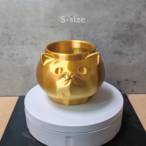 猫鉢【S・SHINEGOLD】