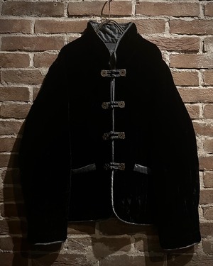 【Caka act3】Beautiful Velour Quilting China Jacket