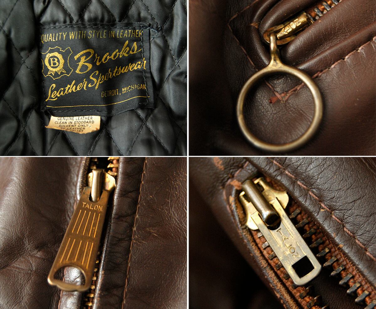 70s BROOKS BROWN RIDERS XL | SECOND TIME GLORY 70s BROOKS BROWN RIDERS XL | SECOND TIME GLORY