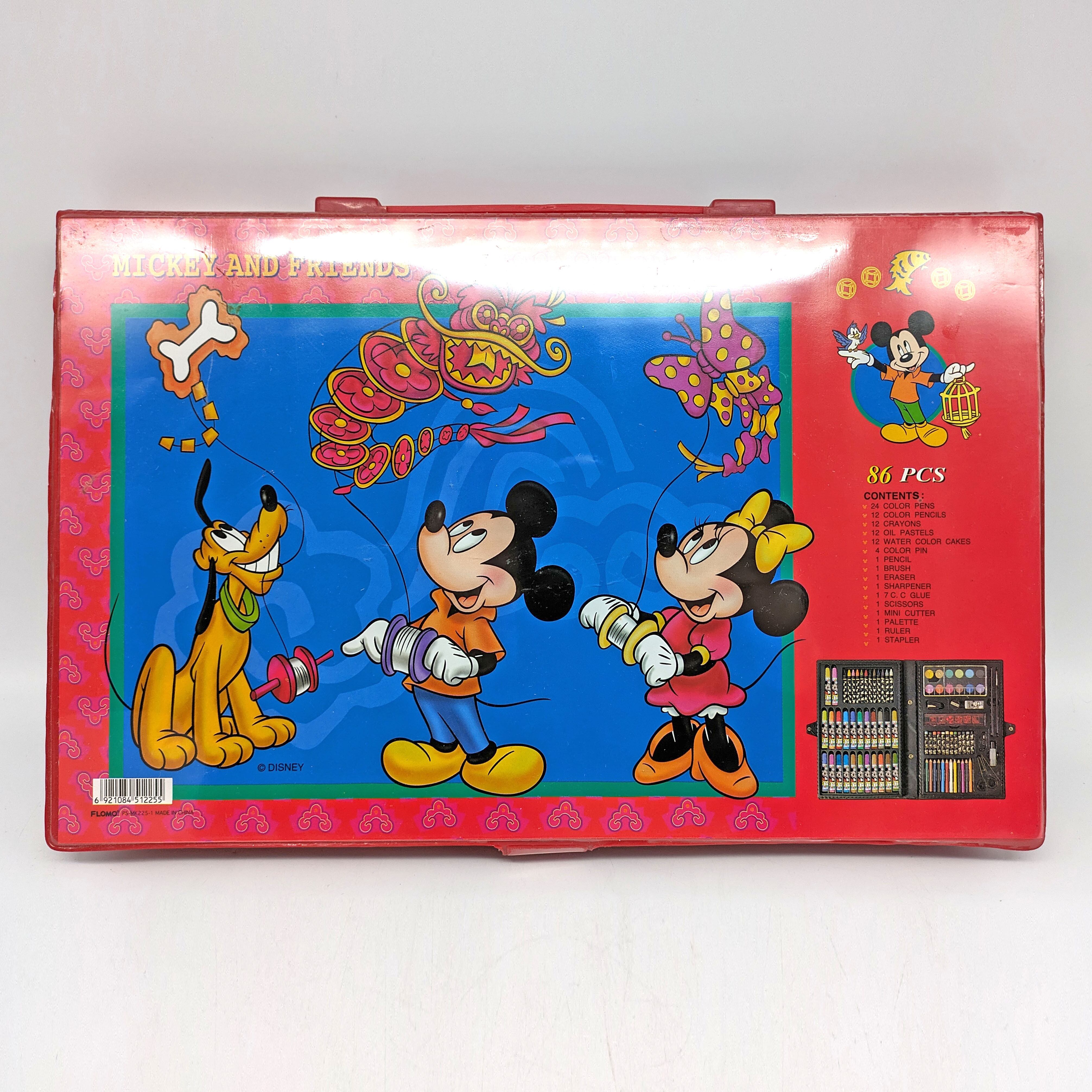 Disney(ディズニー)・画材セット・ミッキーマウス・No.240425-31・梱包