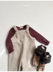 〖取寄〗韓国子供服 / 26winter / minirobe / ヨーヨーボーダーTシャツ / キッズ *S~XL*