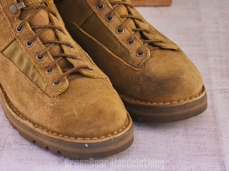 D111 USA製 Danner ビンテージ コンバットブーツ スウェード 茶 メンズ
