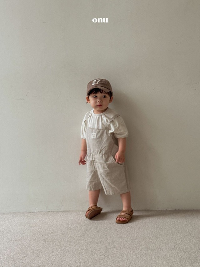 【即納/onu】Cotton overalls