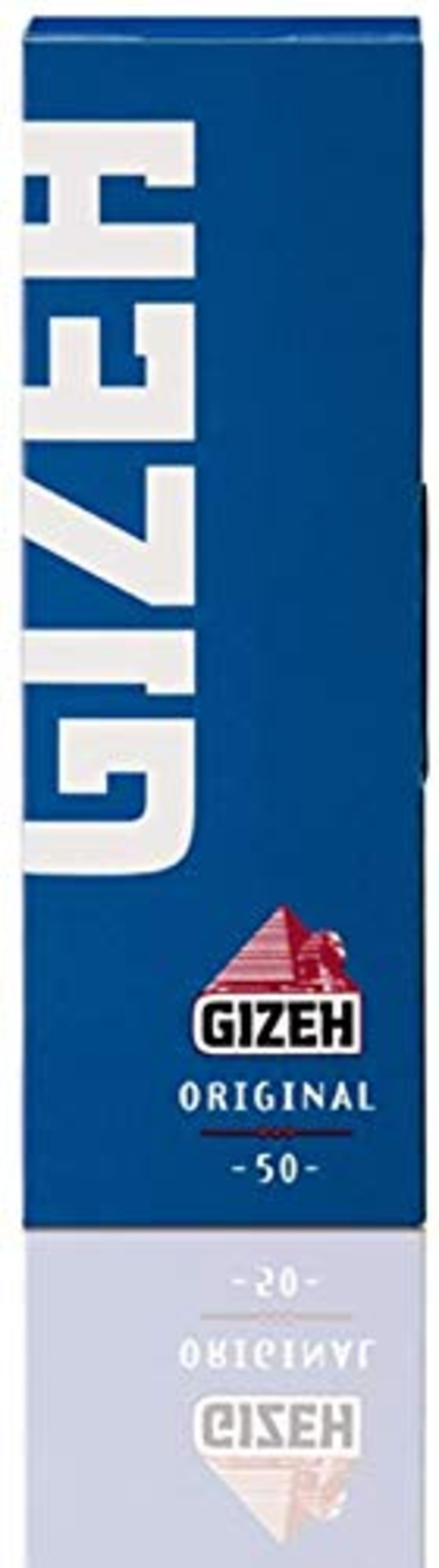 GIZEH(ギゼ) レギュラーシングル オリジナル レギュラーバーニング 手巻きタバコペーパー 50枚入り×10冊パック 7-29001-35