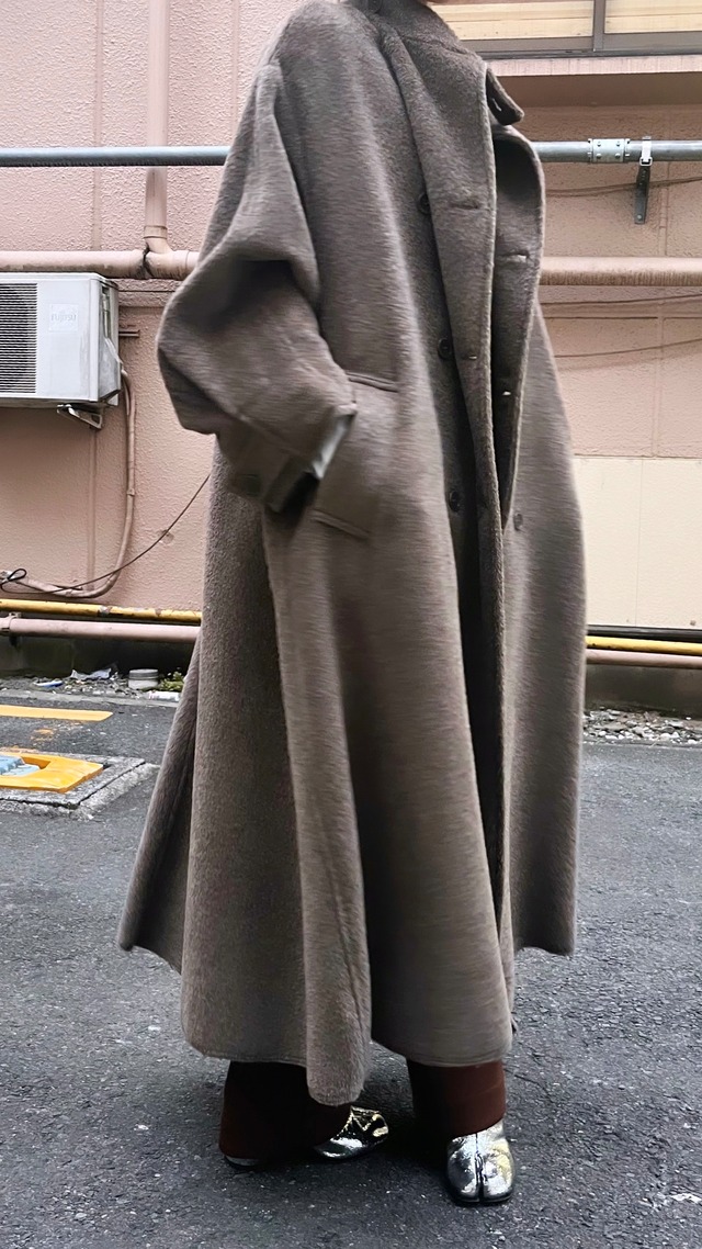 GABRIELA COLL GARMENTS  [DORMEUIL ALPACA OVERSIZED COAT ]