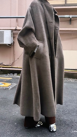 GABRIELA COLL GARMENTS  [DORMEUIL ALPACA OVERSIZED COAT ]