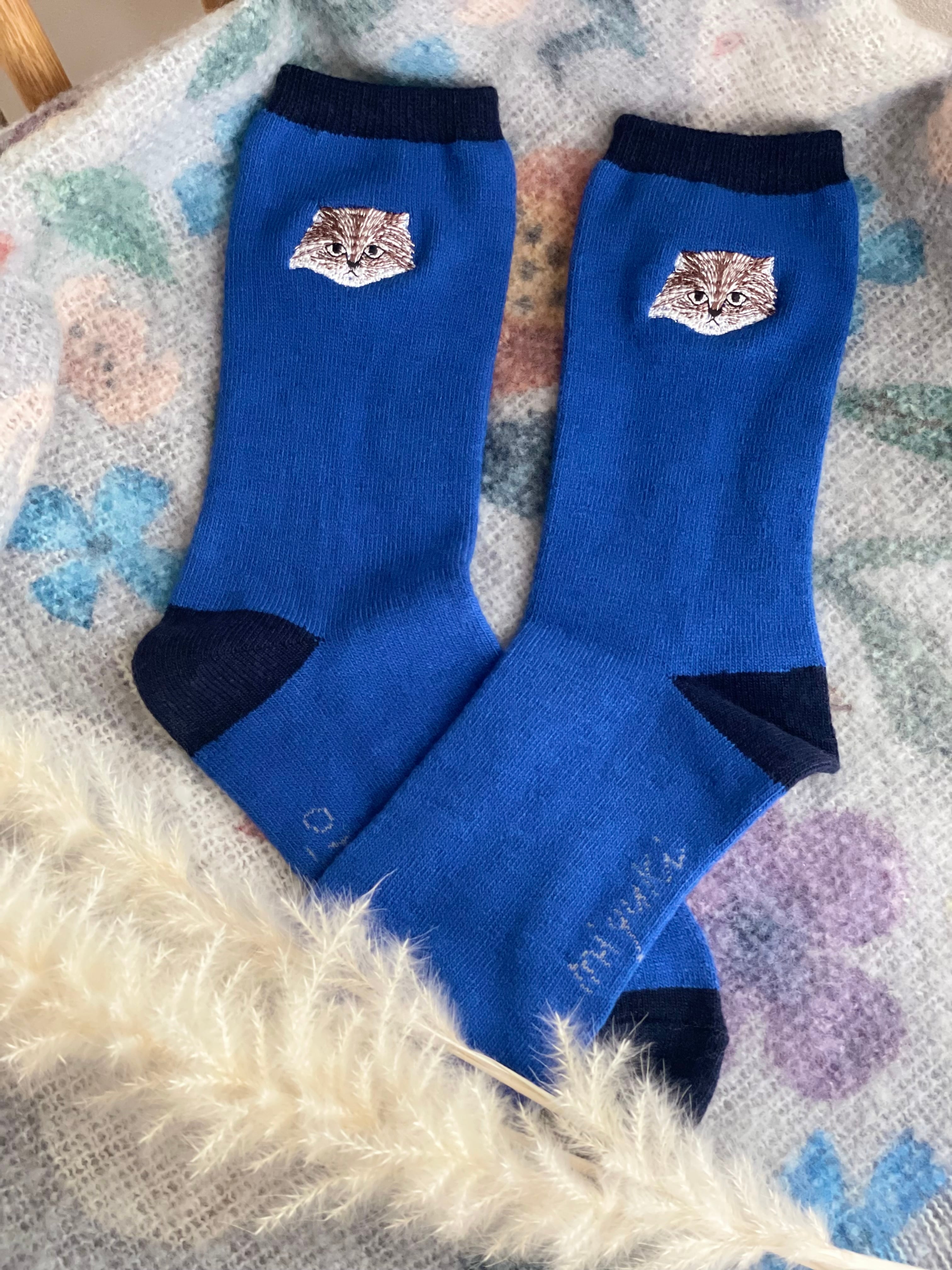 松尾ミユキ Wool blend EMB'D-cat《Lin》 | 暮らし道具と服のお店 Zoo