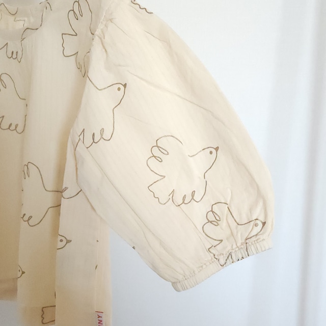 TINY COTTONS - DOVES BLOUSE / light cream