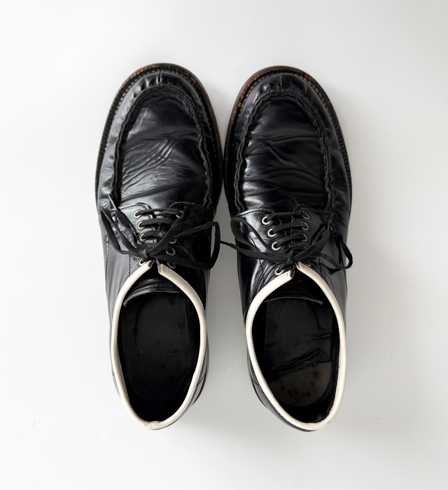 OLD ENAMEL DRESS SHOES