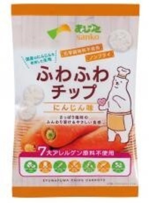 ふわふわチップにんじん味 ２０ｇ
