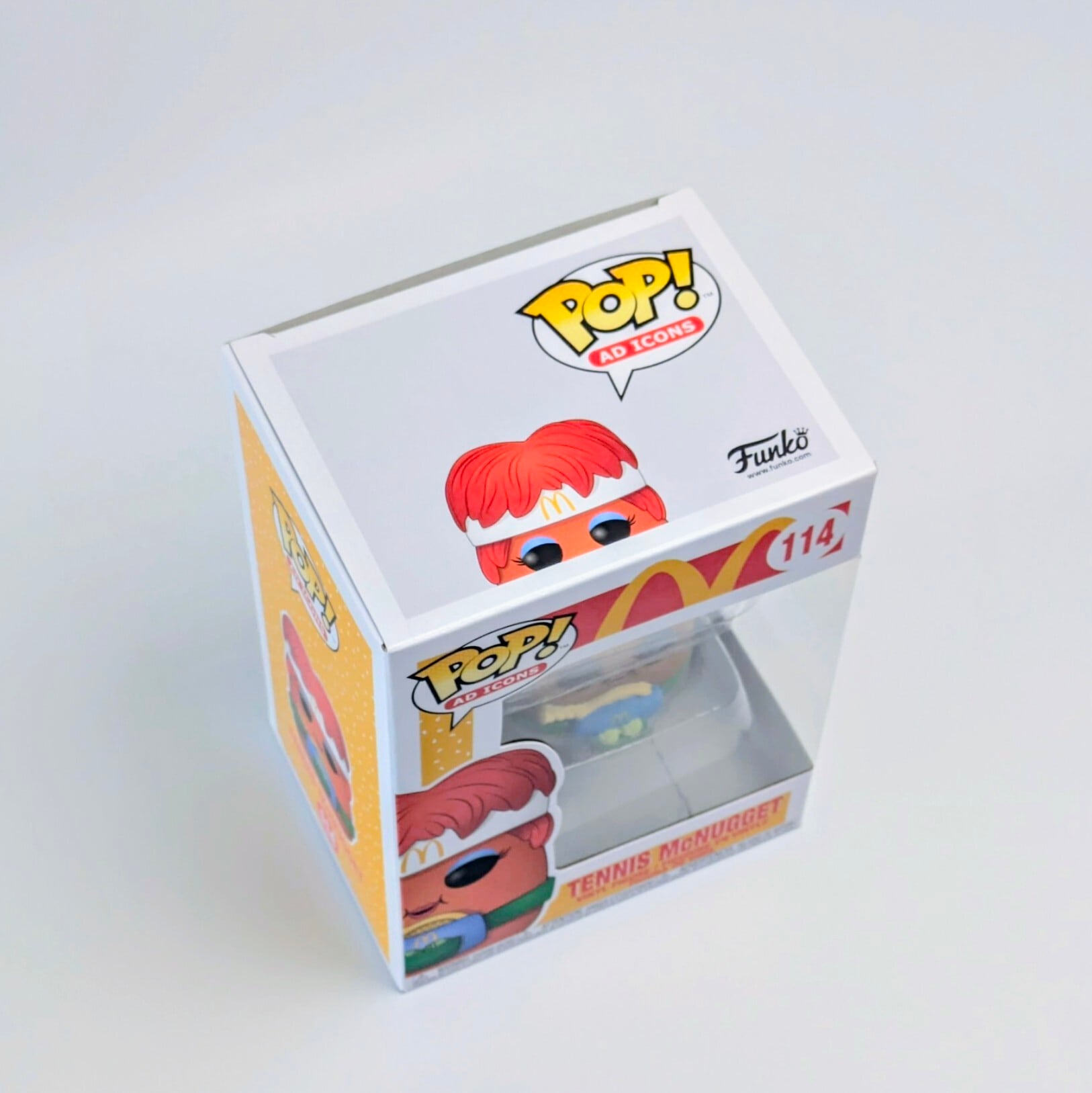 ☆US直輸入☆FUNKO 【 POP! AD ICONS VINYL FIGURE MCDONALDS TENNIS McNUGGET（ マクドナルド テニス マックナゲット ）】 ビニールフィギュア〚アメリカン雑貨 アメトイ〛