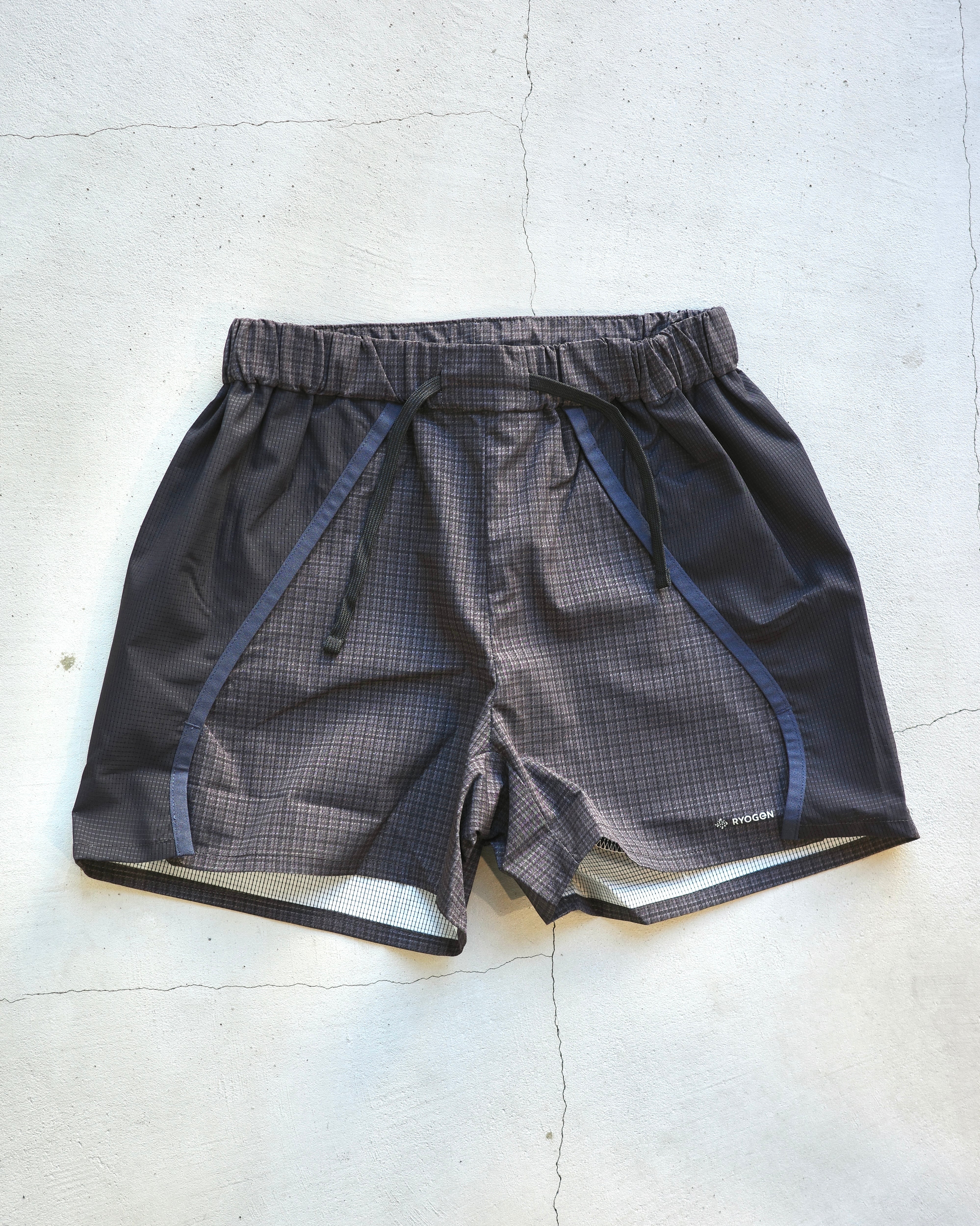 GUNCLUB RUN ROUND SHORTS / RGP-13-1-1 | RYOGEN