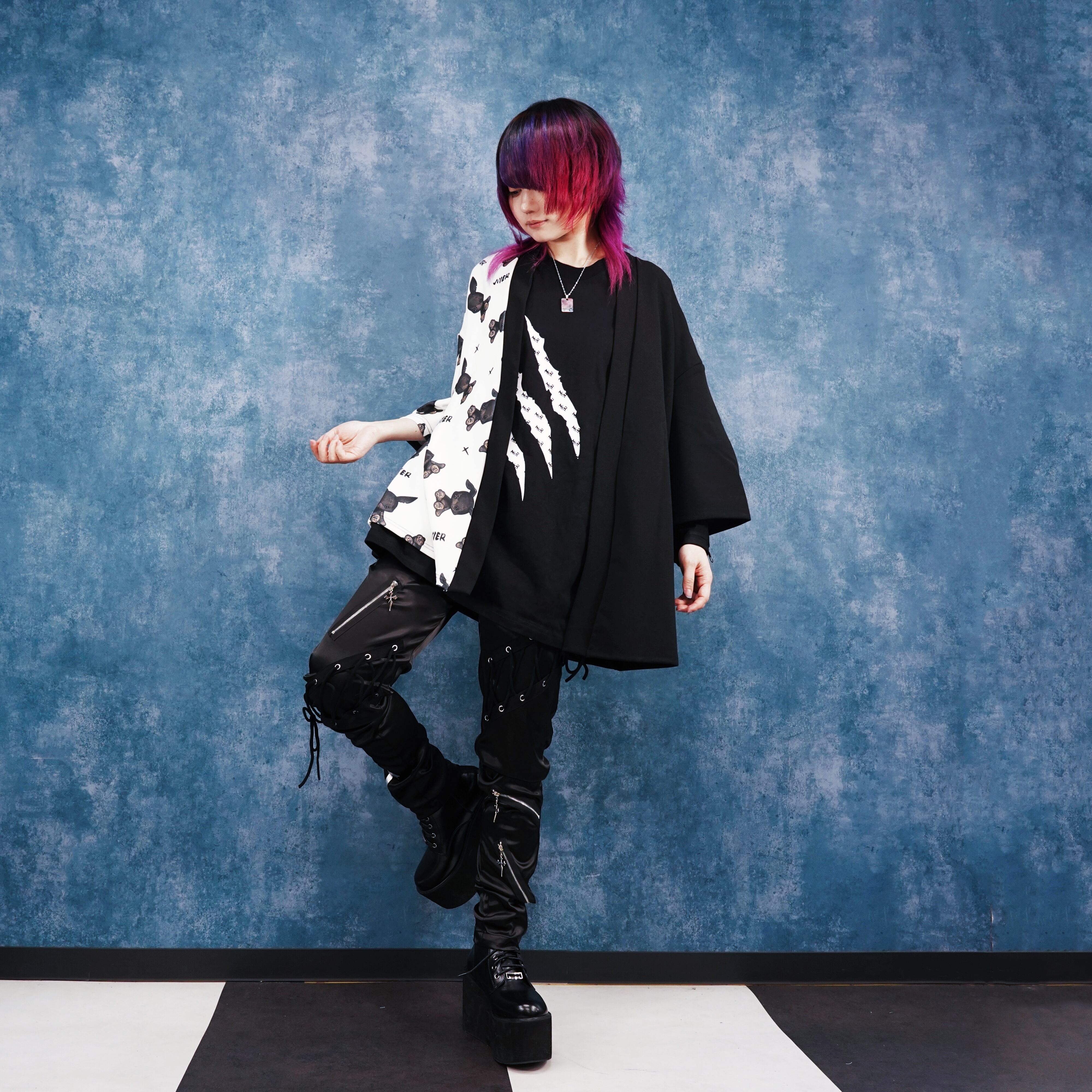 TWO-TONE法被風羽織【DARK RABBIT】 | NIER CLOTHING