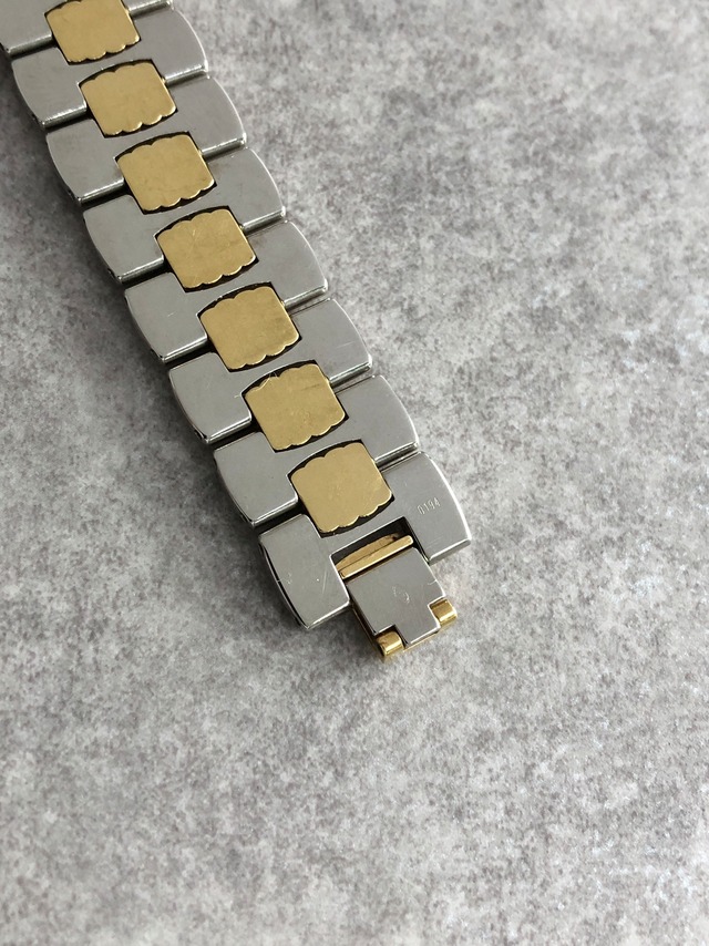 Christian Dior クリスチャン ディオール 腕時計 シルバー ゴールド オクタゴン ステンレススチール 45.204 クウォーツ vintage ヴィンテージ オールド 7f63by