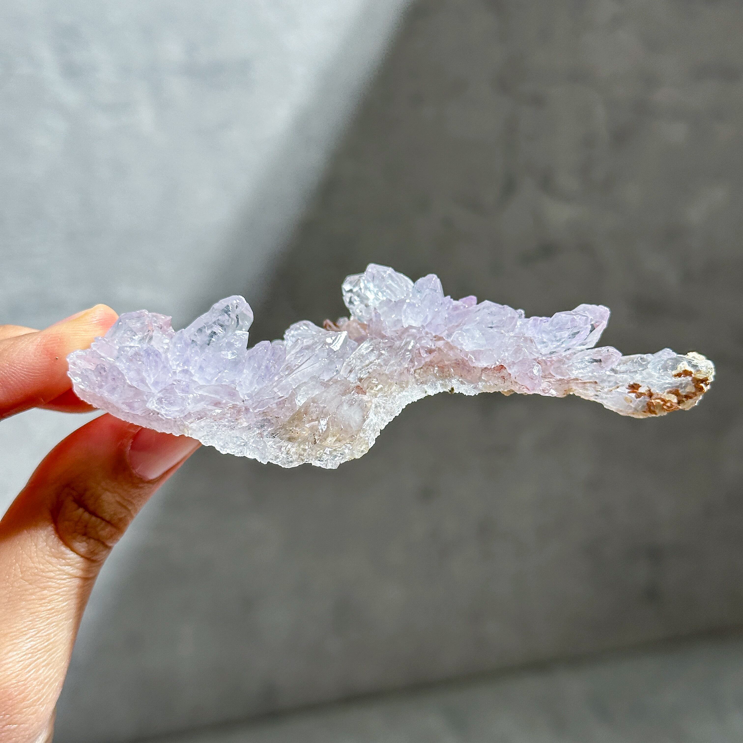 フラワーアメジスト プレート風 12◇Flower Amethyst ◇天然石・鉱物