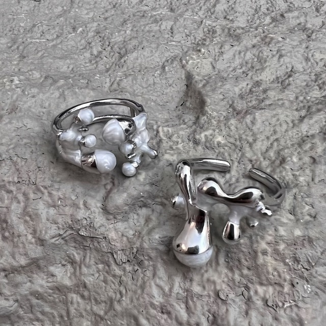 drop design ring　ドロップデザインリング　J1166