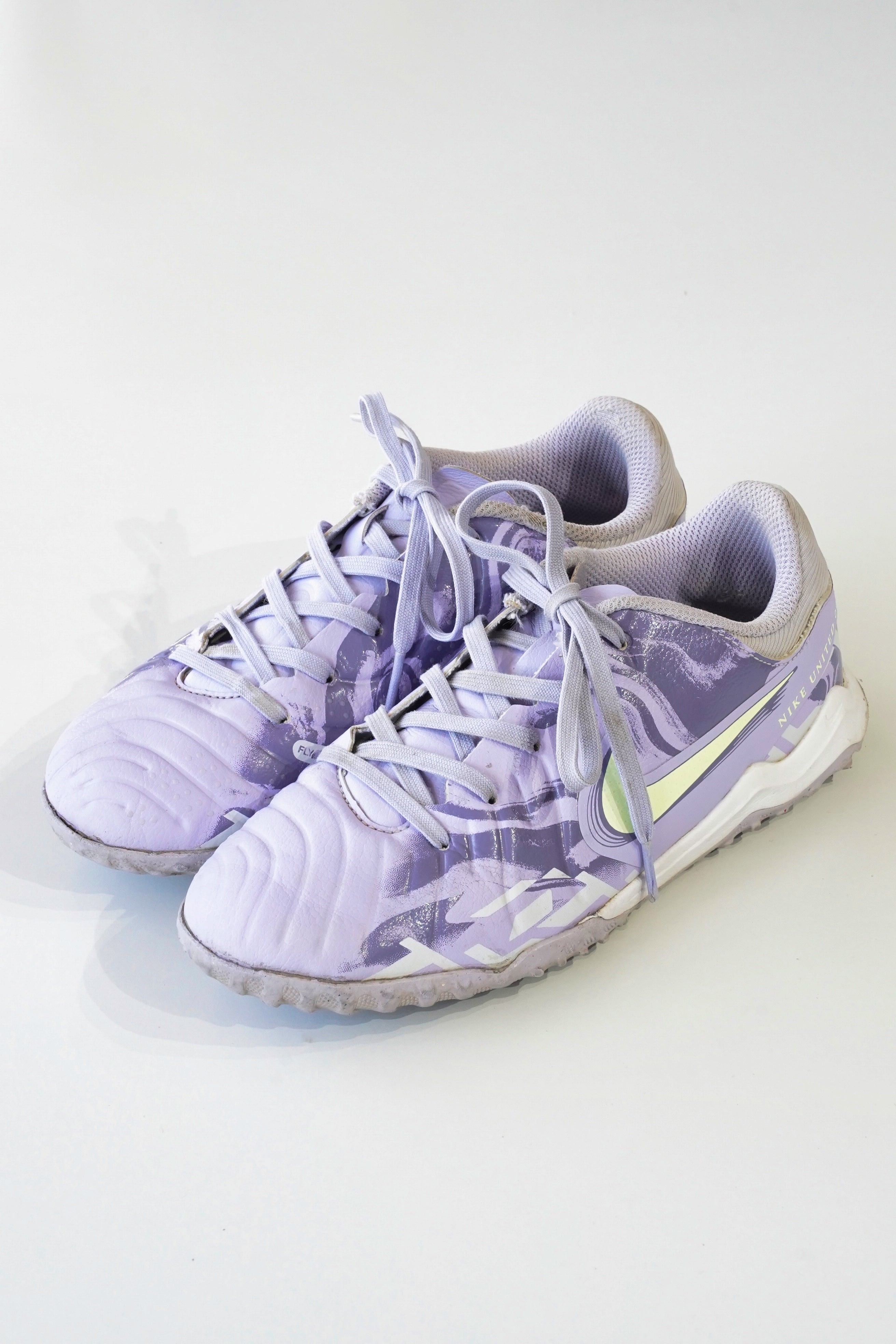 NIKE ティエンポ レジェンド 10 アカデミー TF ジュニア 21cm サッカー トレーニングシューズ(パープル系 HF1499-500)