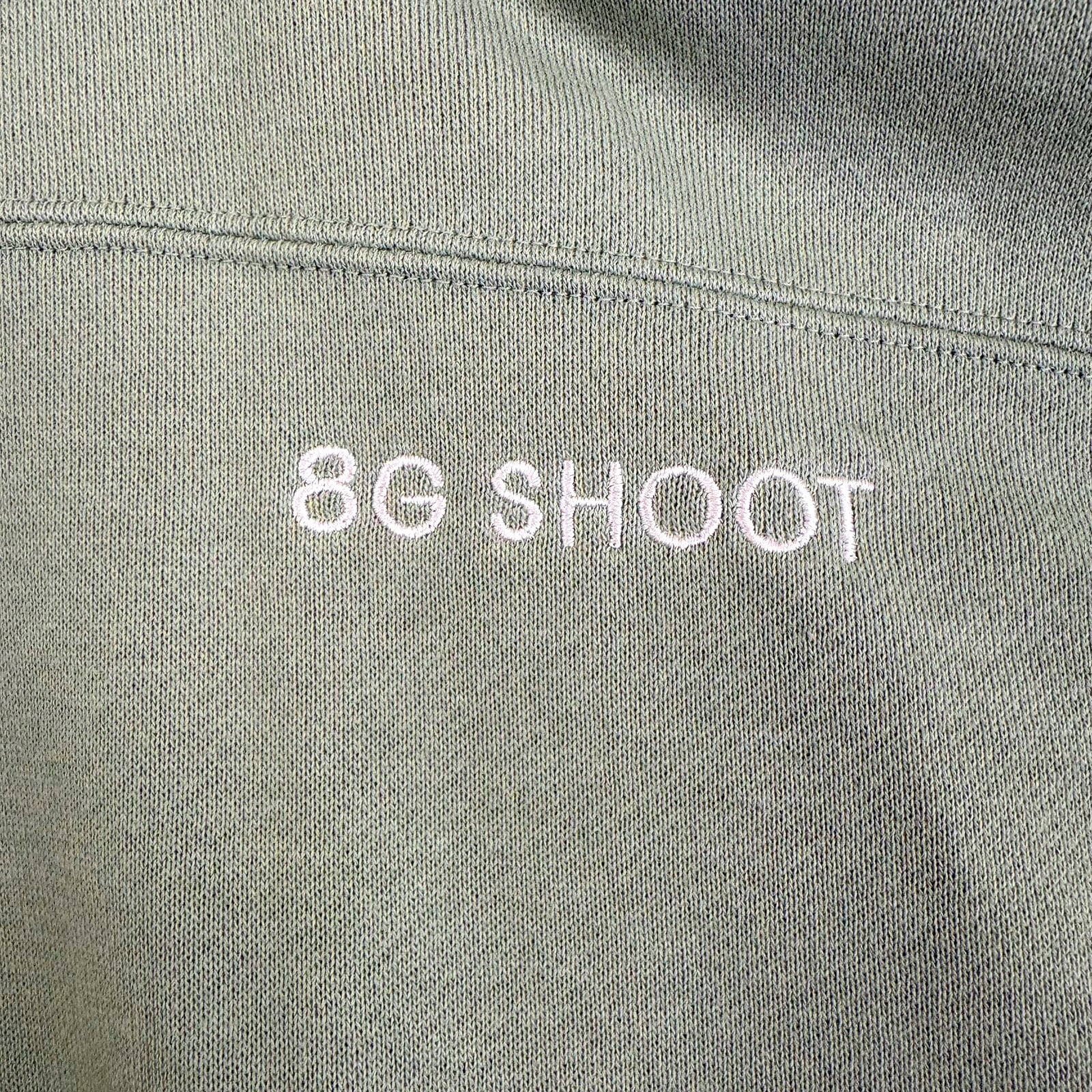 8G HALF ZIP SWEATSHIRT -MINT GREEN- | 8G SHOOT WEBSTORE