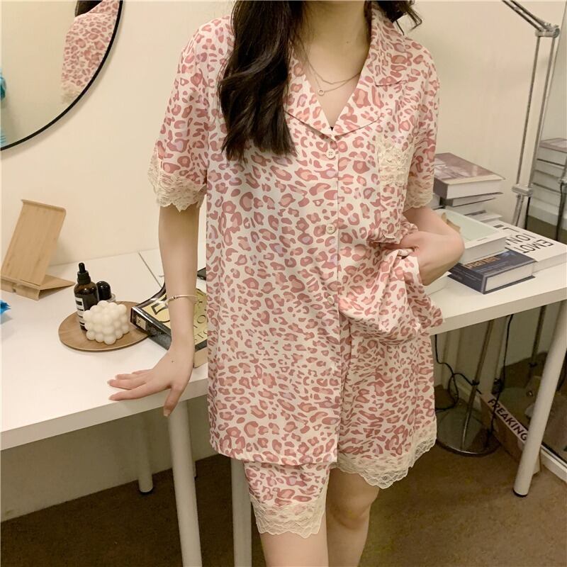 レオパードプリント柄レディースサマー薄手レッドスタイル 夏物 YY-ファッション44529484265