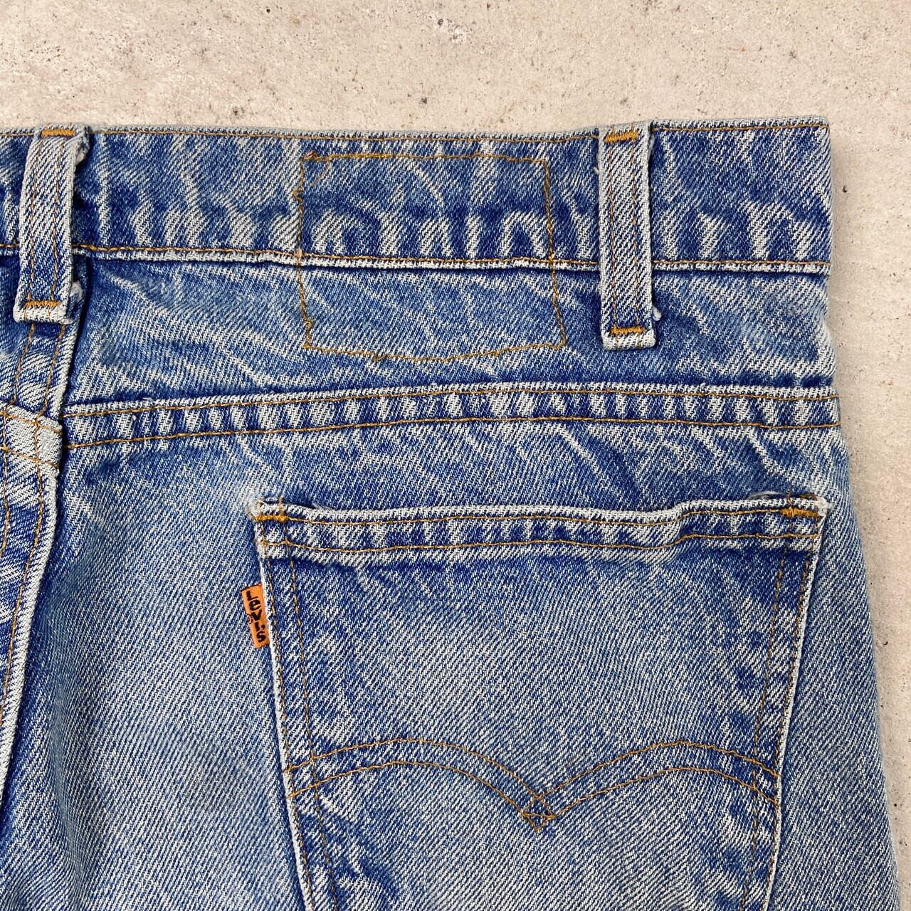 80年代 USA製 Levi's リーバイス 505 テーパード ワイドデニムパンツ