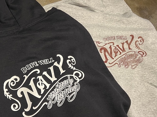 NAVY SIGNPAINT HOODIE