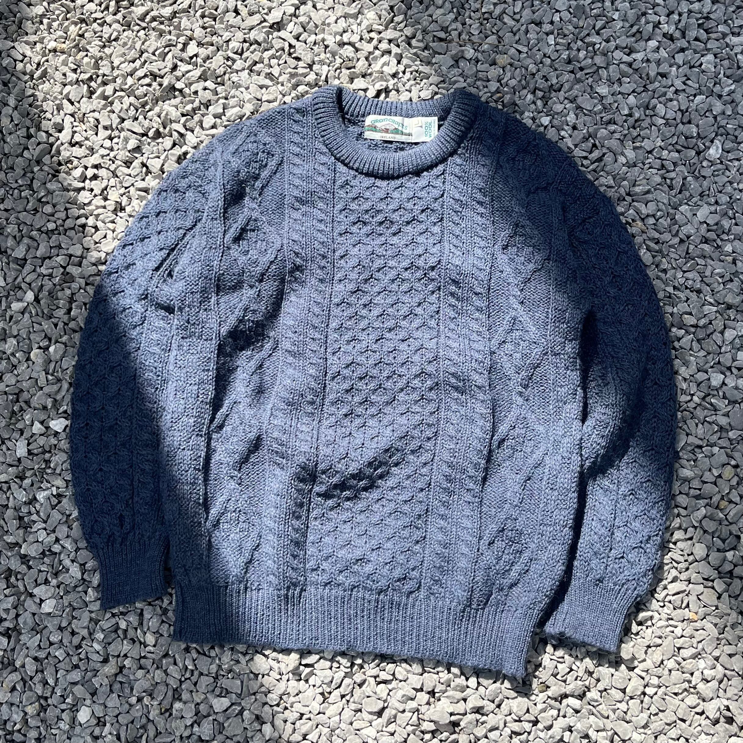 80s Aran Craft Fisherman Knit Pay ID