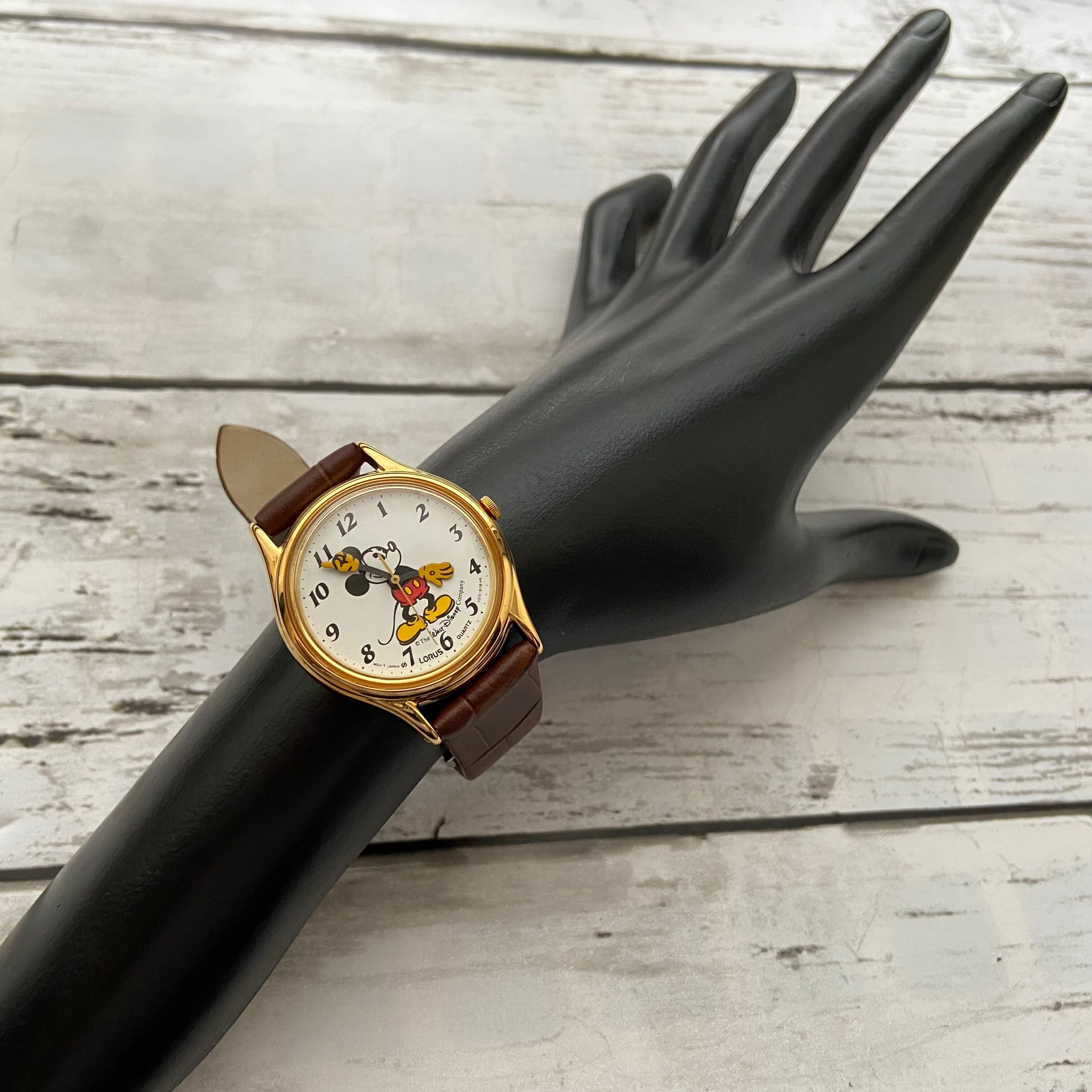 希少】90年代ヴィンテージ LORUS（SEIKO）ミッキーマウス 腕時計
