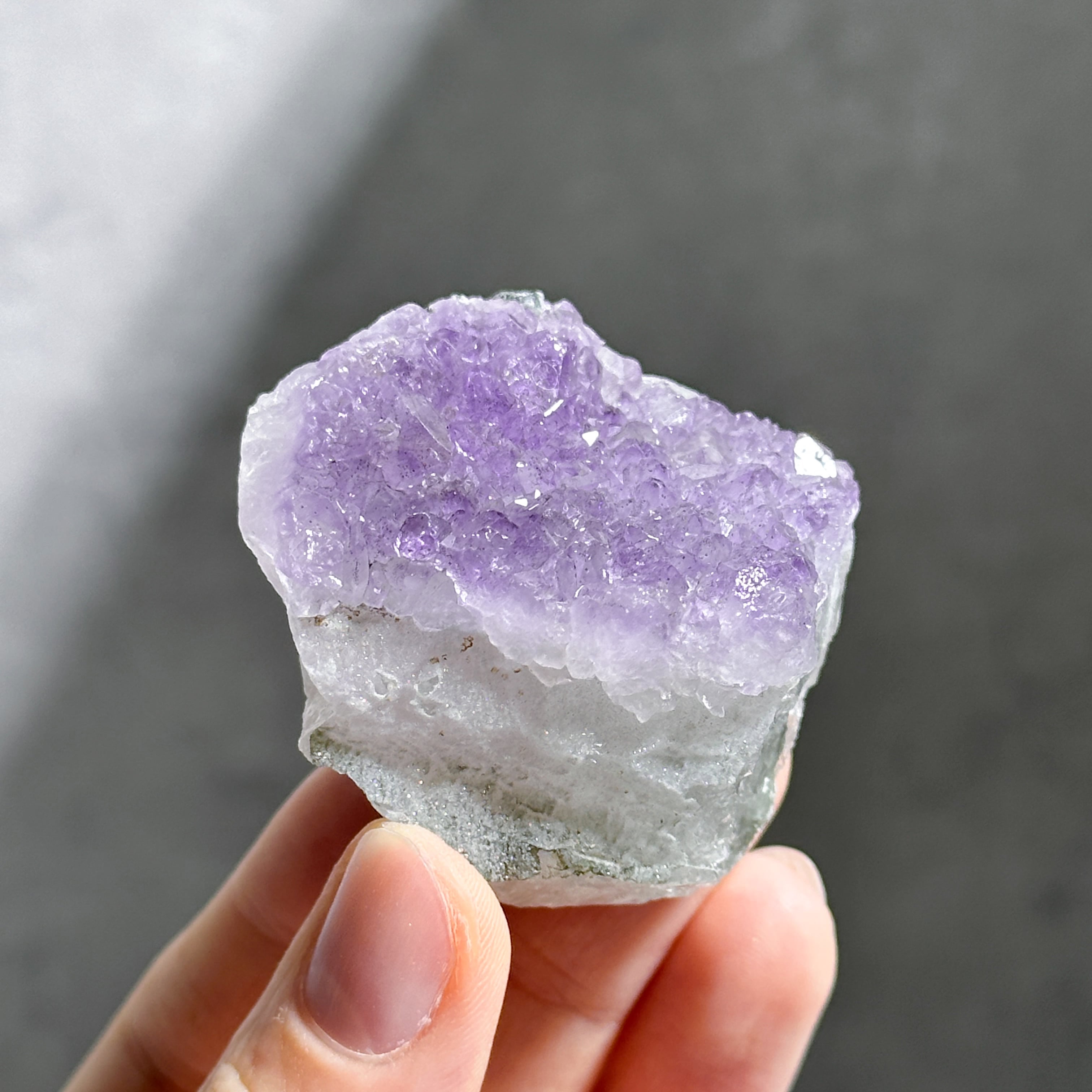 インド・カルール産アメジスト クラスター 38◇ Amethyst ◇天然石