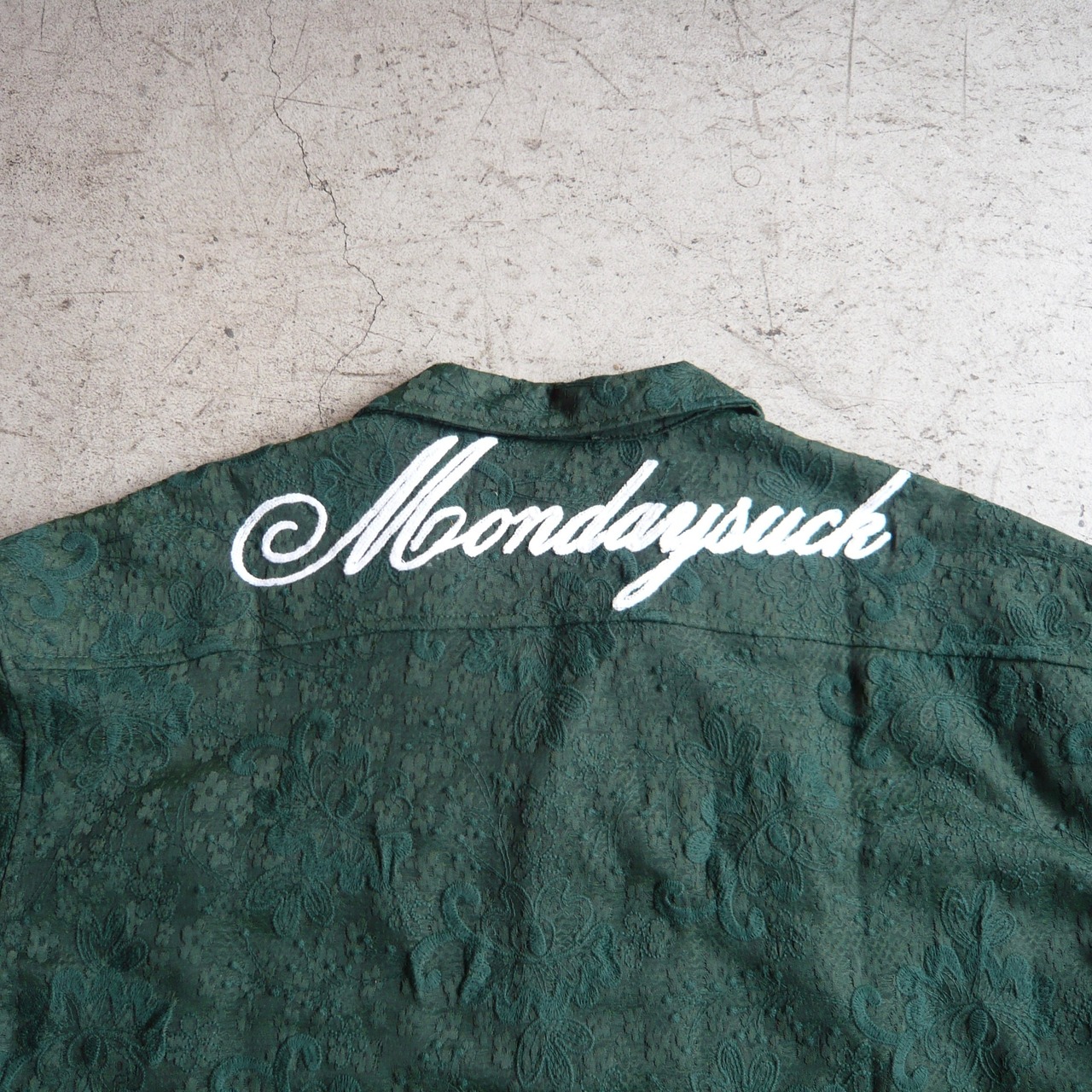 MONDAYSUCK SS SHIRTS GREEN