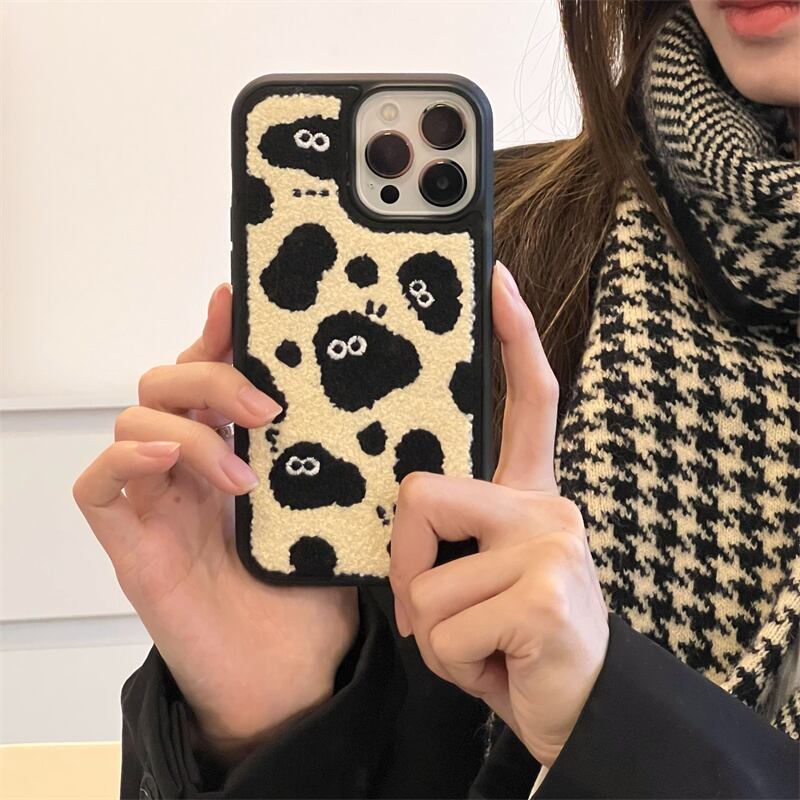 ボア素材sheep Iphoneケース 韓国レディースファッション通販 Krex ケーレックス