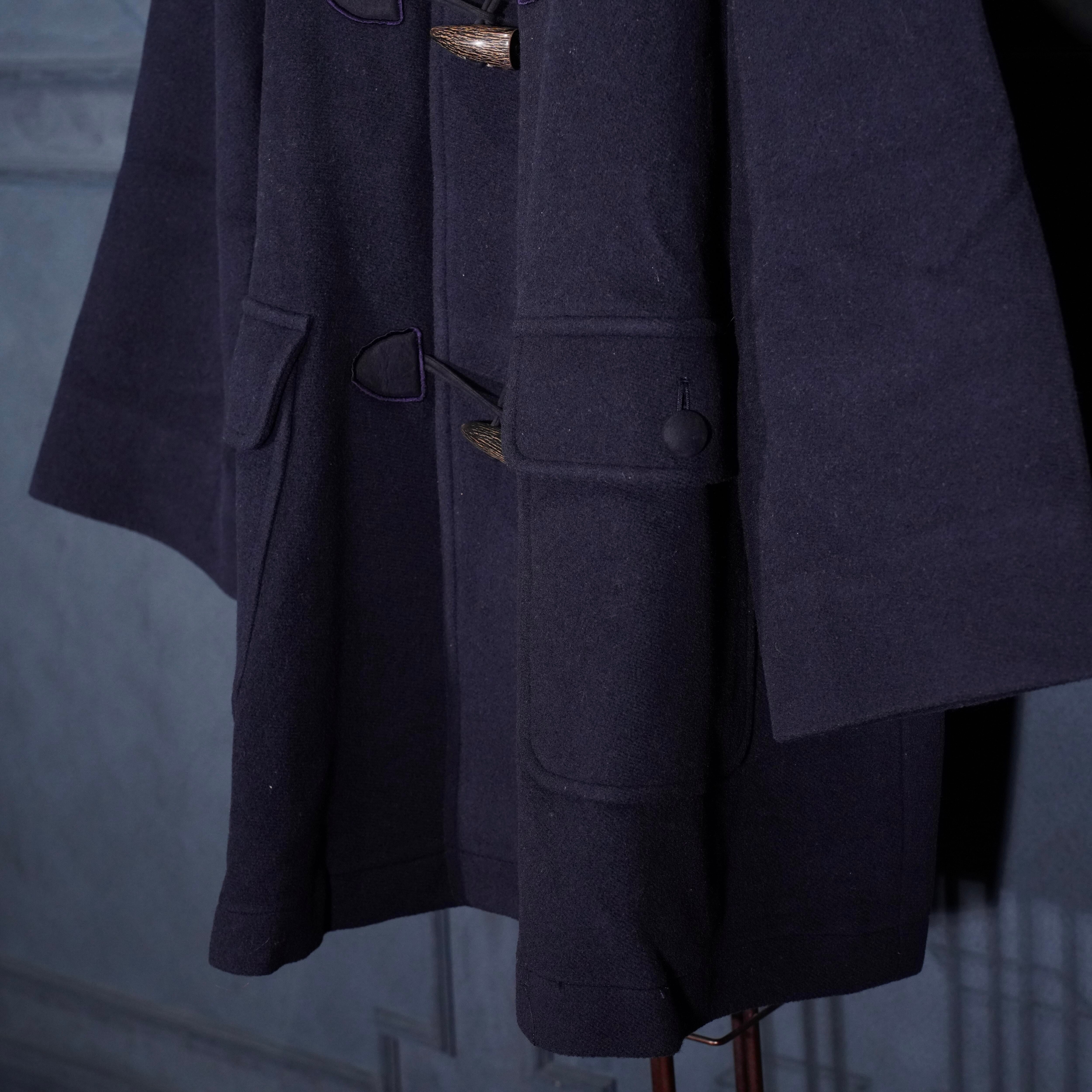 Christian Dior HOODIE DESIGN WOOL DUFFLE COAT/クリスチャン