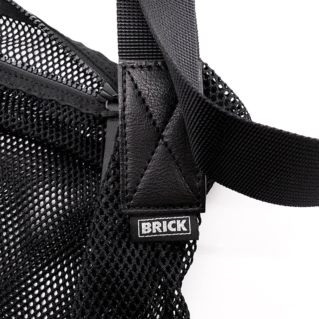 Brick (ブリック) Mesh Zip Shoulder Bag [Black] ショルダーバッグ
