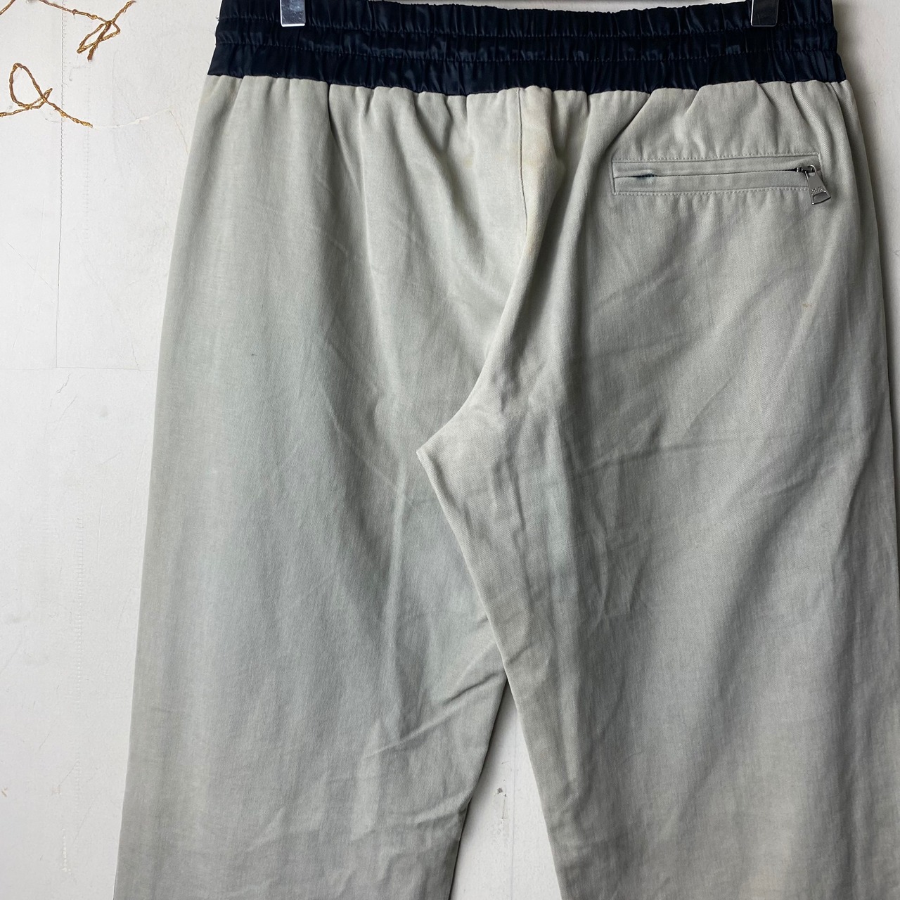 DOLCE&GABBANA side black line easy pants