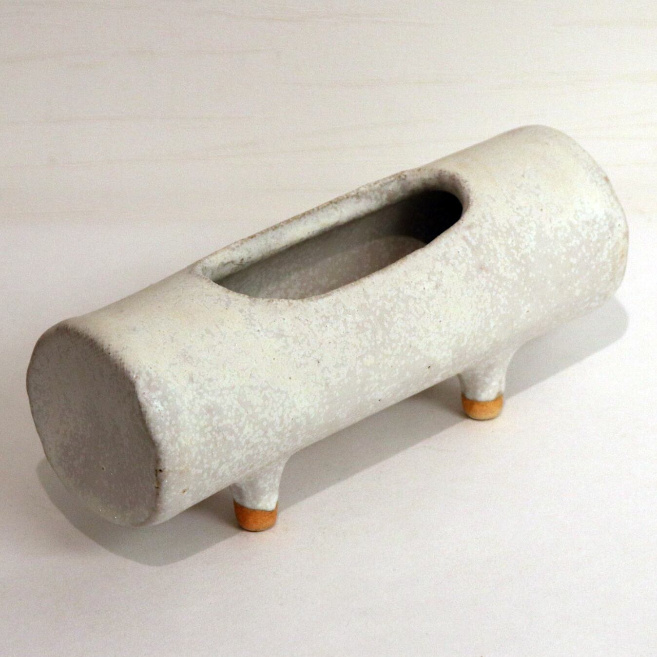 龍生派 華泉好 置月 花器 箱付き 龍生派家元・華泉好『置月』花器・共箱・No.220430-06・梱包