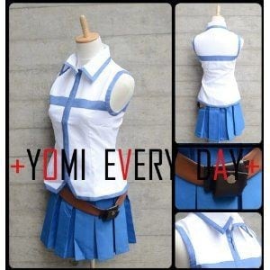 K211 Fairy Tail フェアリーテイル ルーシィ コスプレ衣装 cosplay