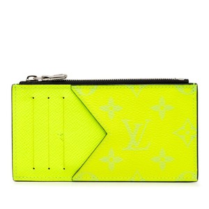 ルイ ヴィトン モノグラム フラグメントケース コインケース M30320 イエロー PVC タイガラマ メンズ LOUIS VUITTON 【中古】