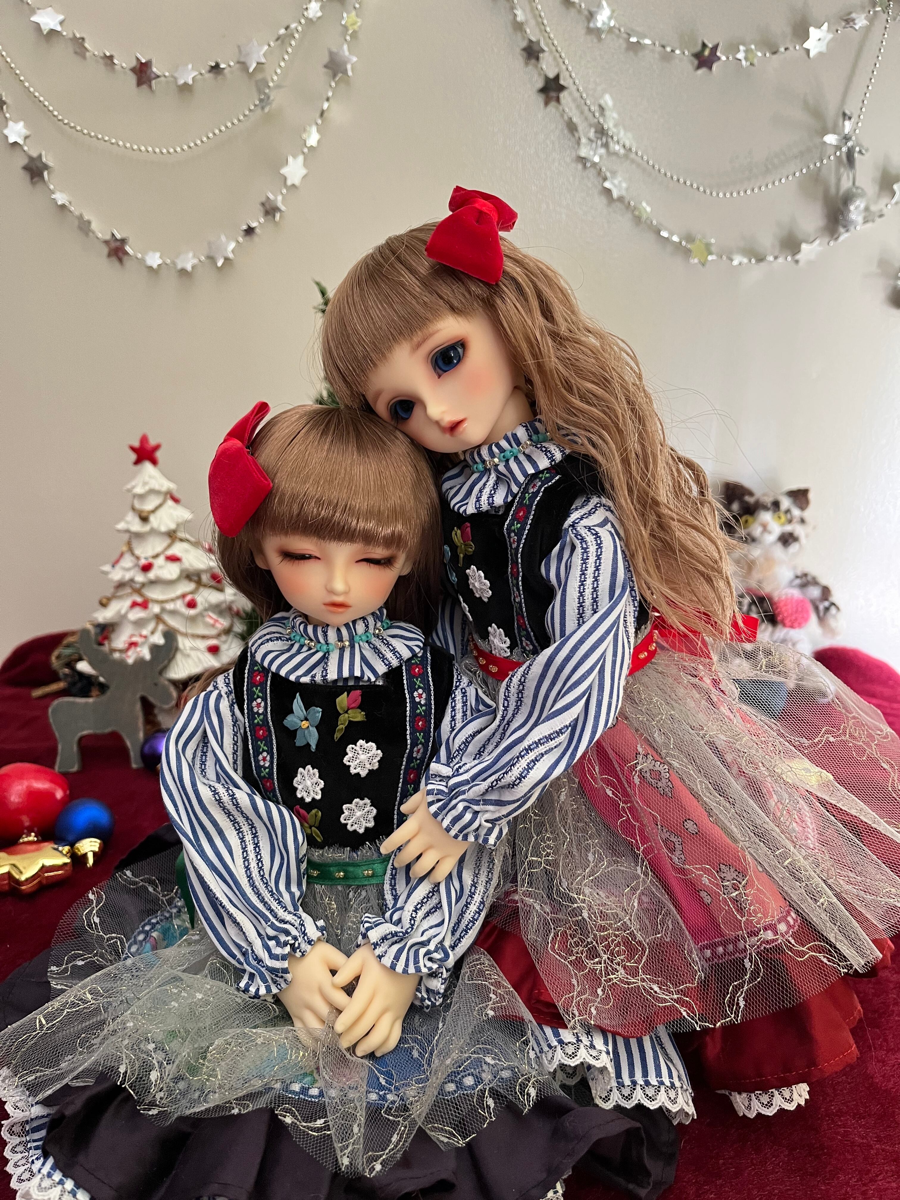MDD KUMAKO SMD用 民族風セット 緑系 赤系 クリスマスにも | nemunemudo