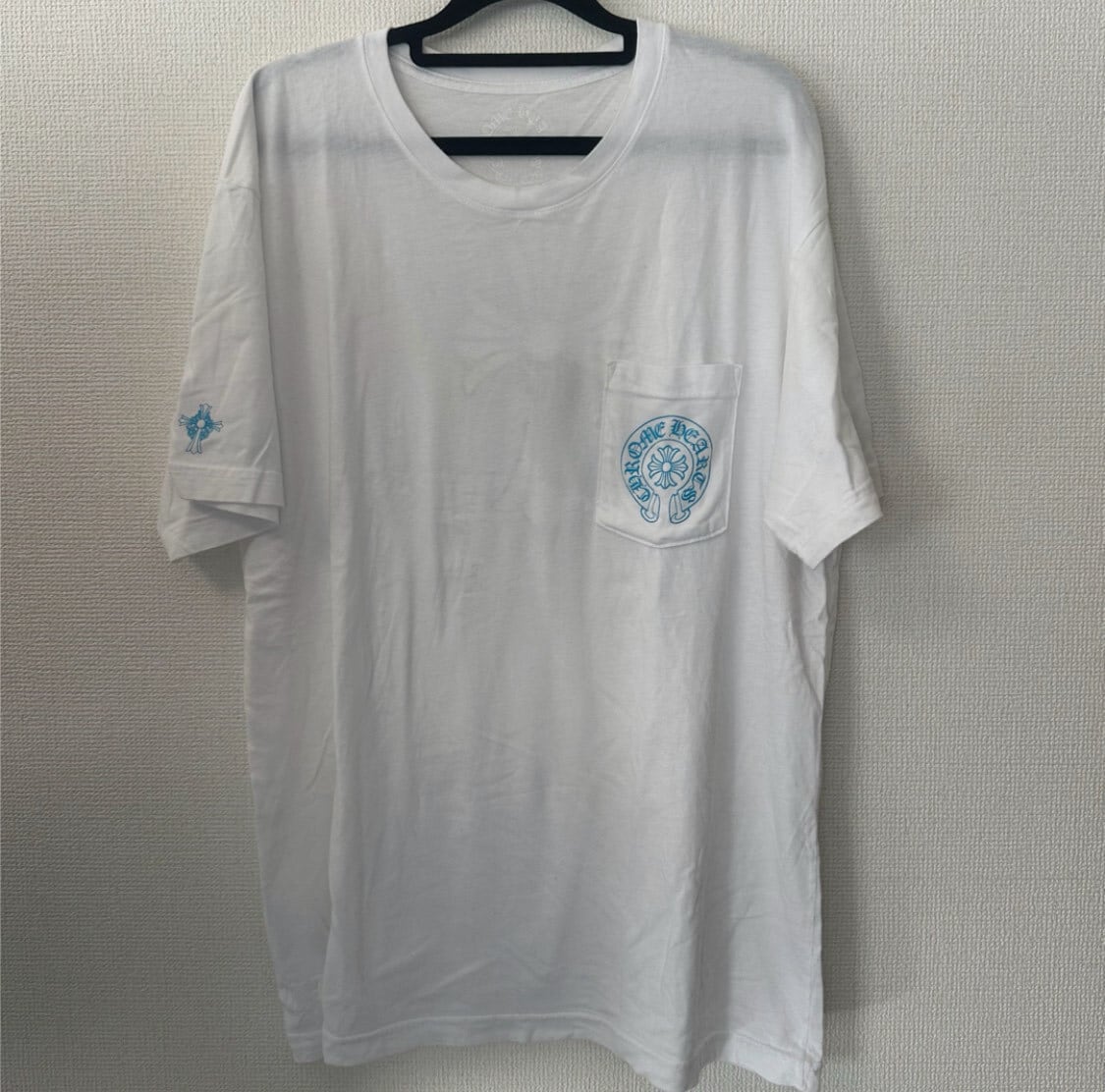 CHROME HEARTS 3 スリーセメタリークロス 白 ロンT Sサイズ CHROME HEARTS クロムハーツ 3セメタリークロスプリント シャツ