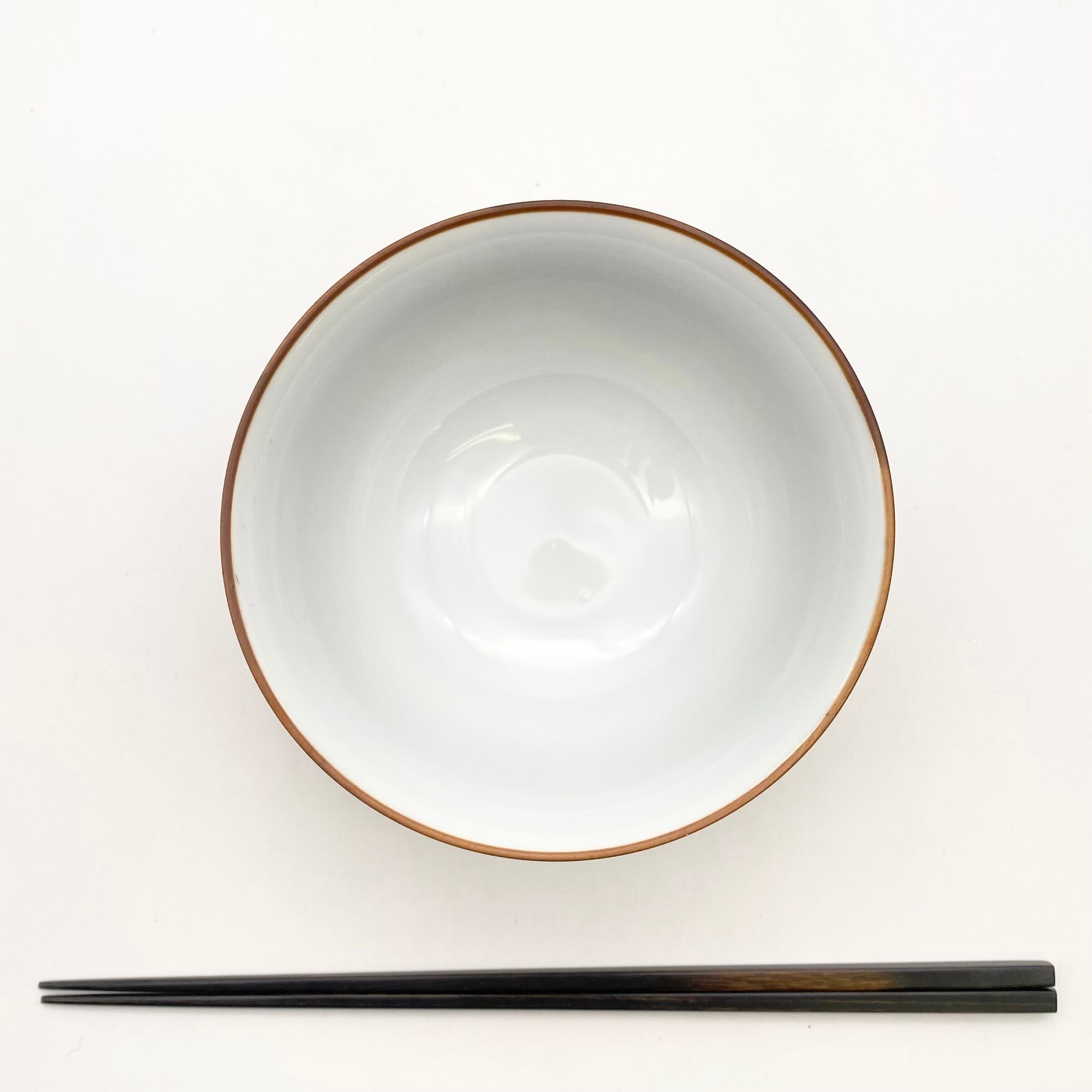 二色花 ご飯茶碗 青 | 24to3［西富陶磁器オンラインストア 有田焼