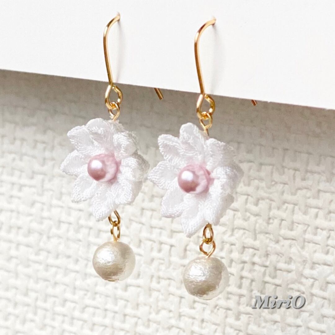 着物や袴にも合う☆つまみ細工の和風ピアス | MiriO（ミリオ）