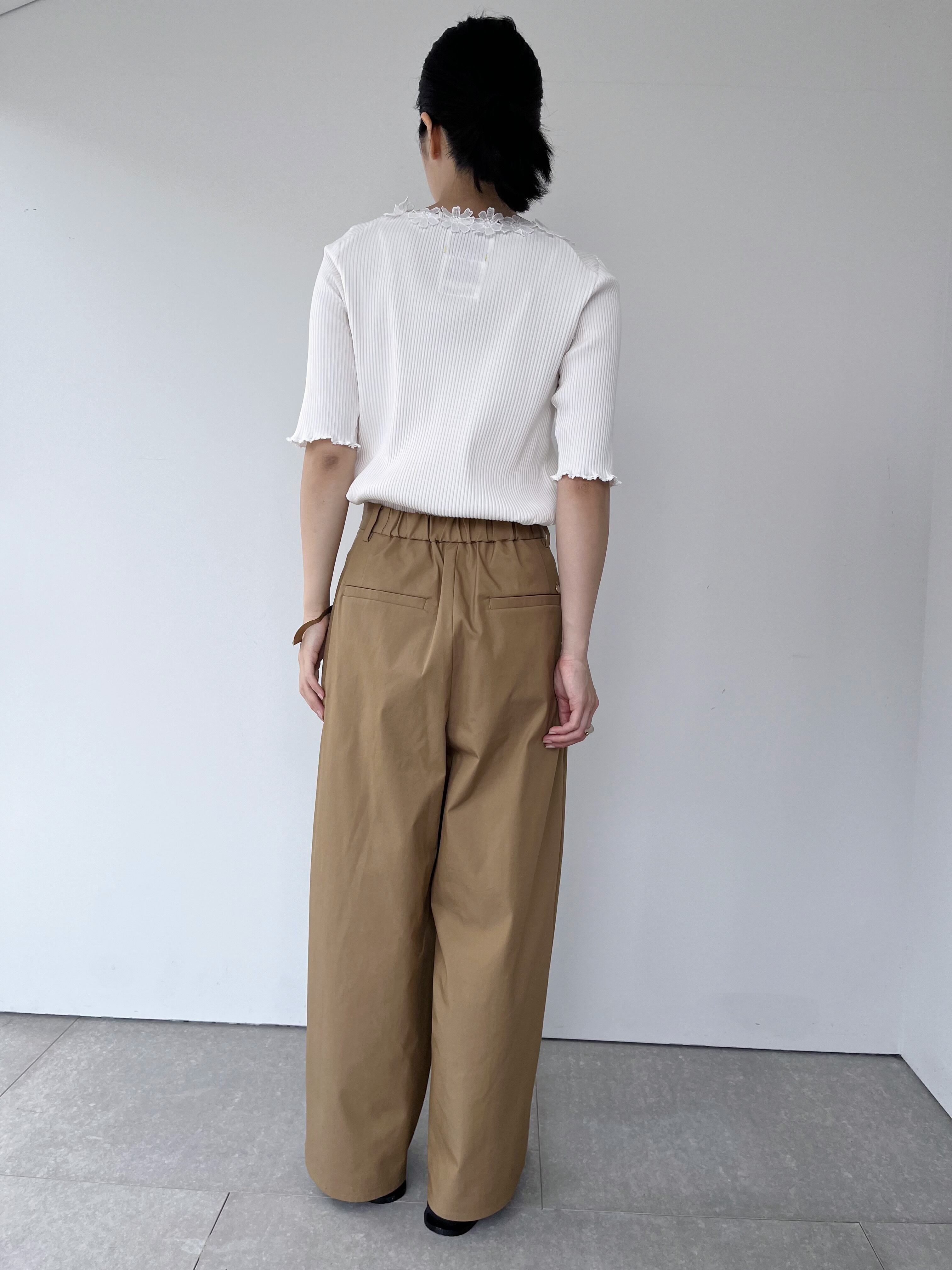 MUVEIL ビジュー付チノパンツ | KOKO