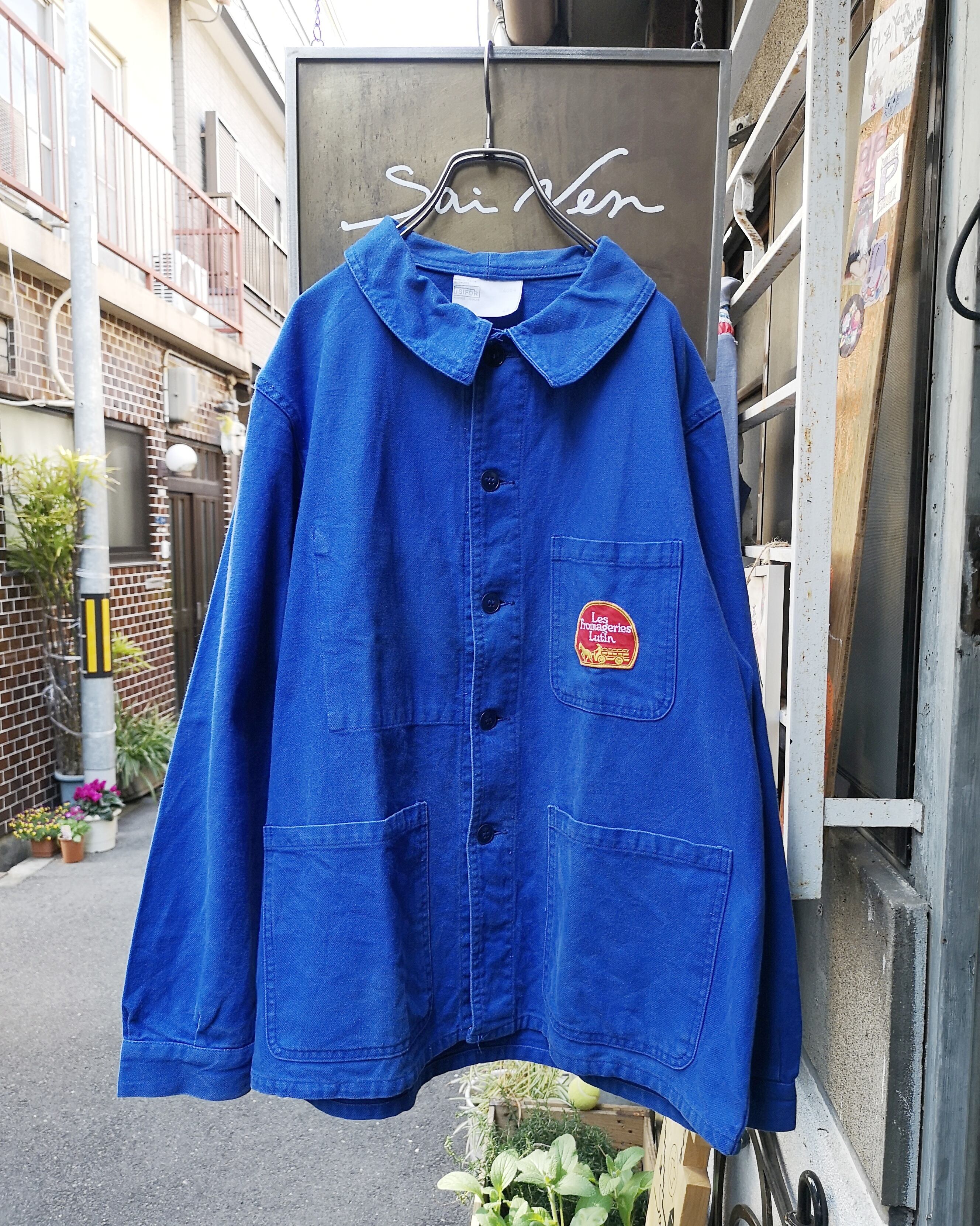 70's Euro work twill jacket | 古着屋ハラノムシ powered by BASE