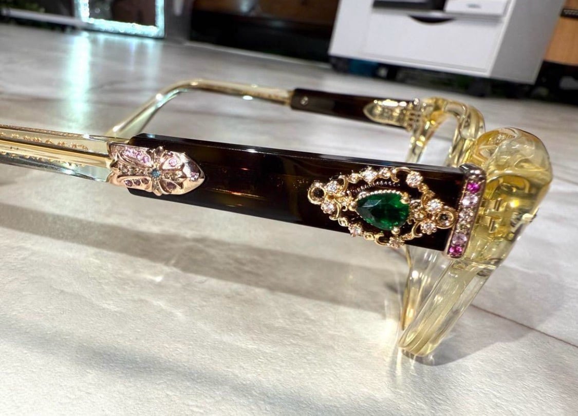 CHROME HEARTS クロムハーツ ダイヤモンド JENNA TAIL YEA イエロー